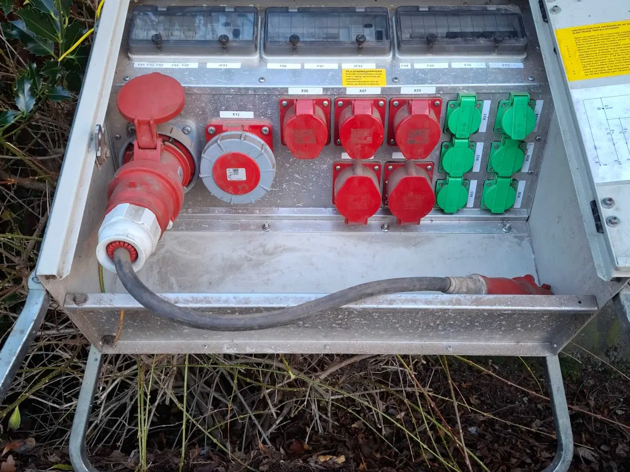 Billede 3 - Byggestrømstavle 63 amp .