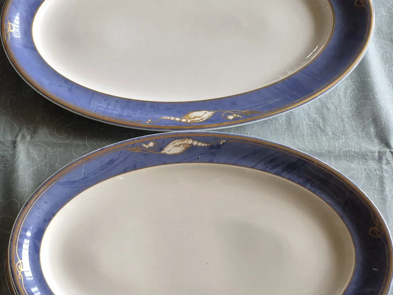 Billede 5 - Blå magnolia Royal Copenhagen - spise / kaffestel 