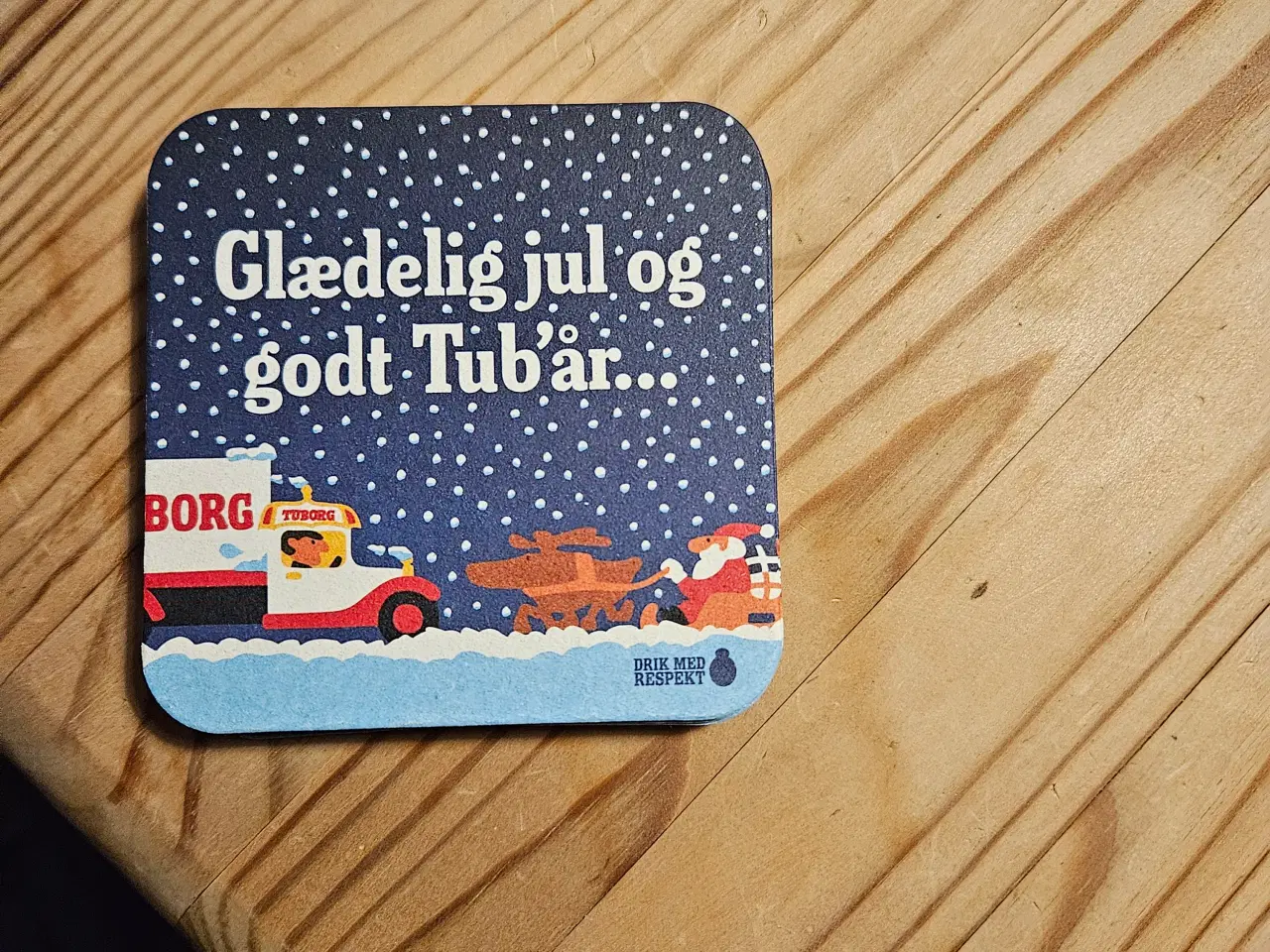 Billede 1 - Tuborg julebryg ølbrikker 