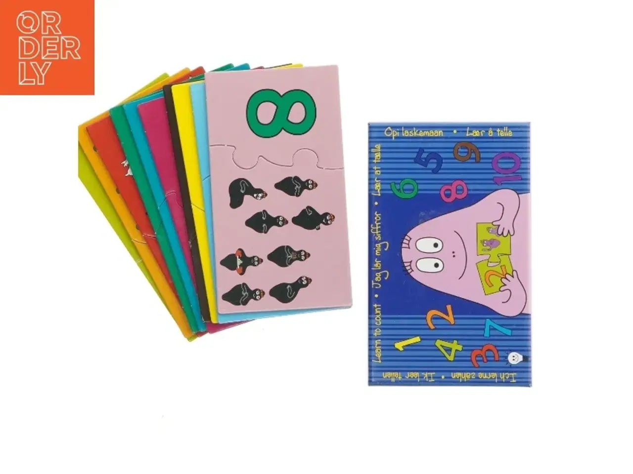 Billede 2 - Børne puslespil fra Barbapapa (str. 10. kort)