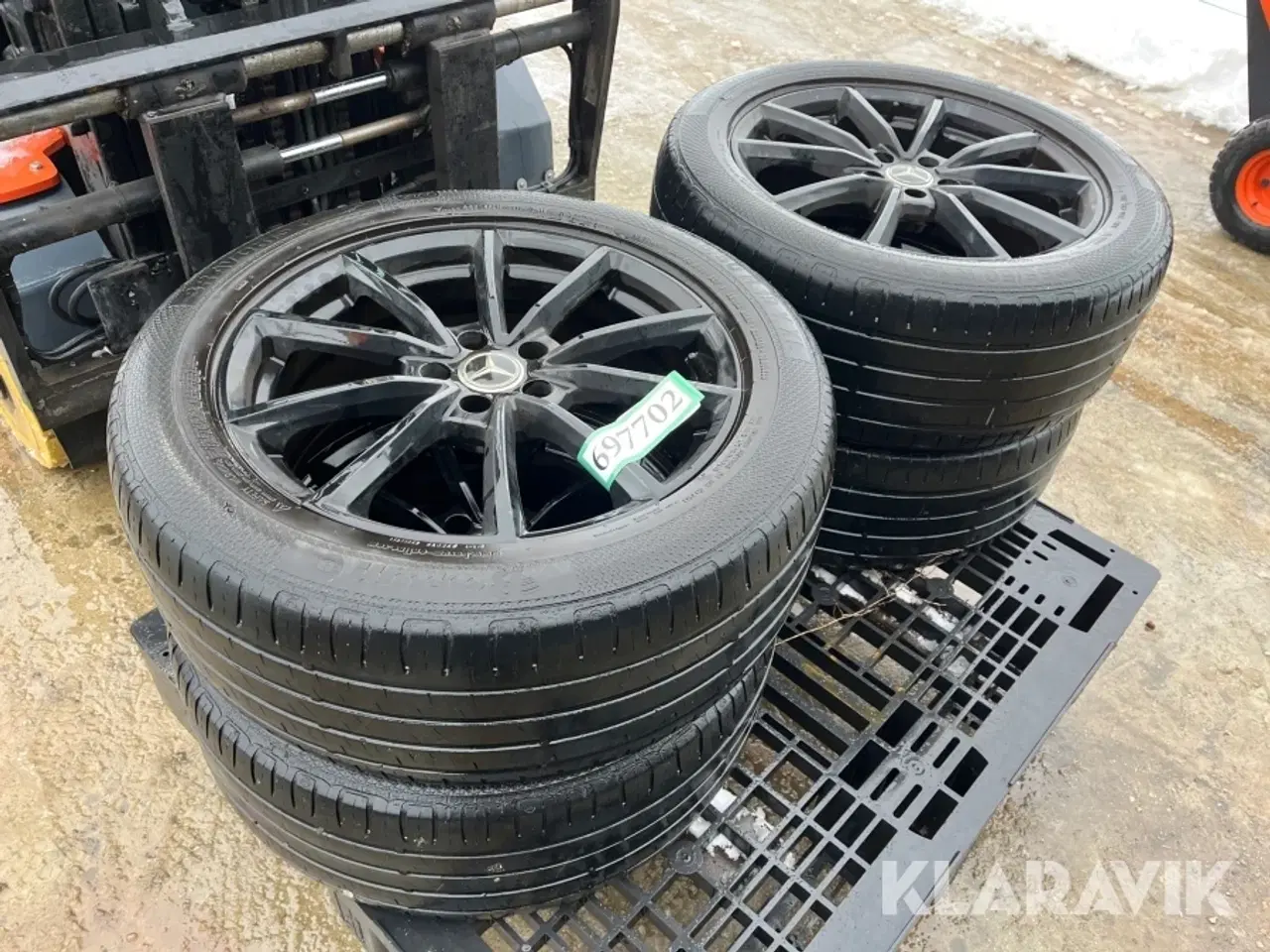 Billede 2 - Alufælge med dæk 255/50R19 - 5x112 4 styk