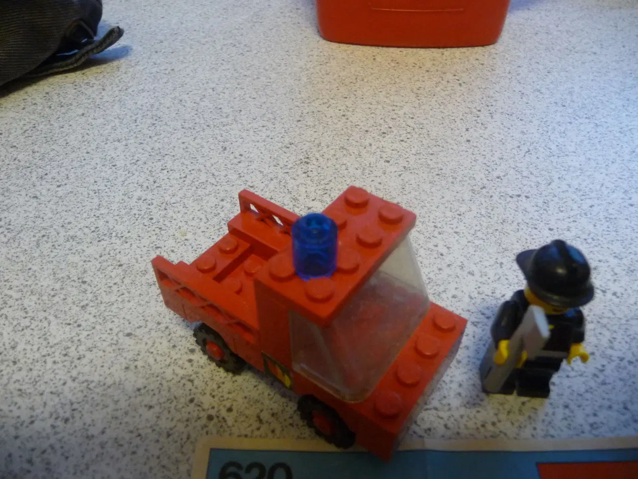 Billede 2 - lego 620 brandbil + byggevejldening 
