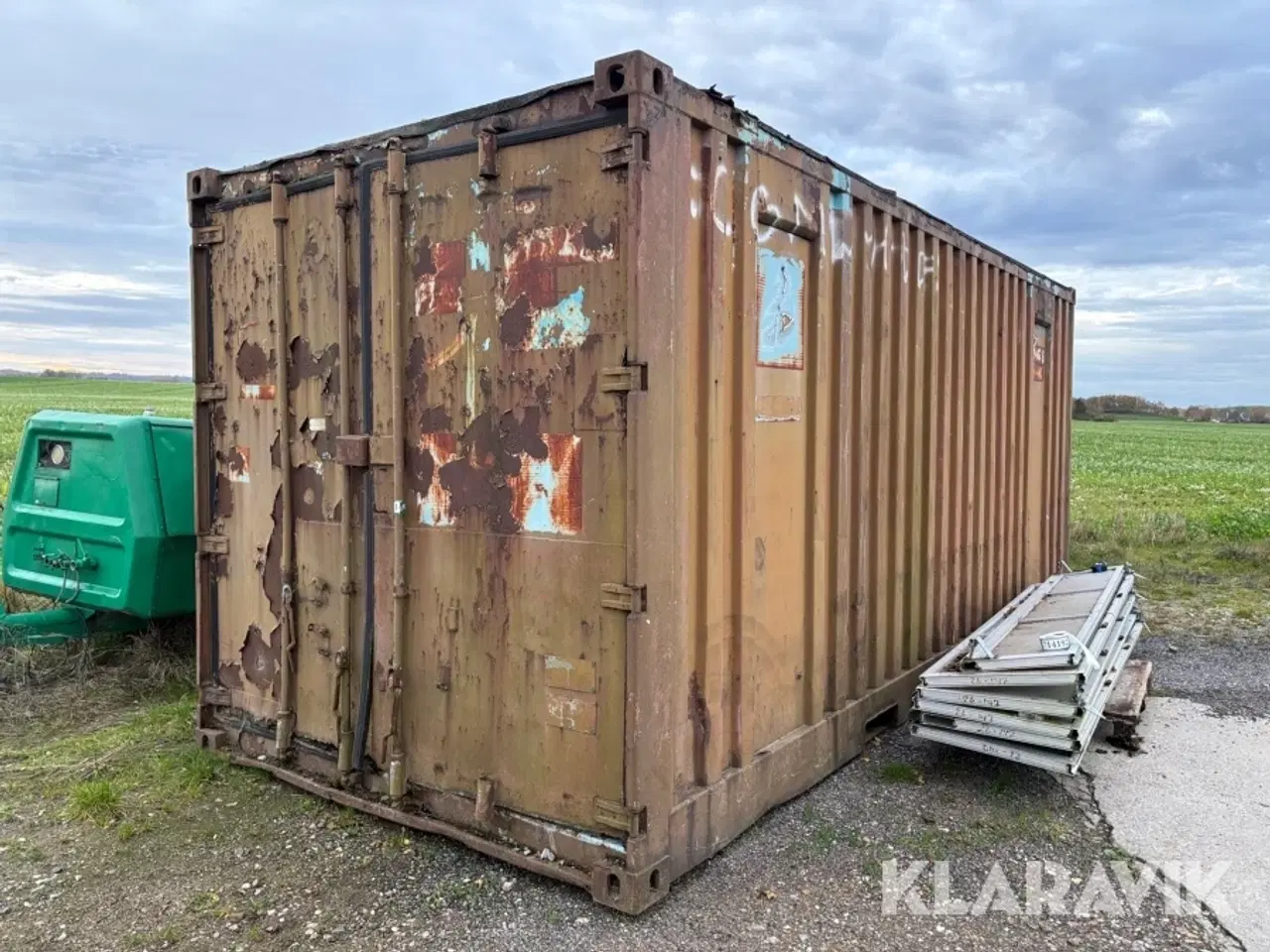 Billede 1 - Isoleret container 20 fods