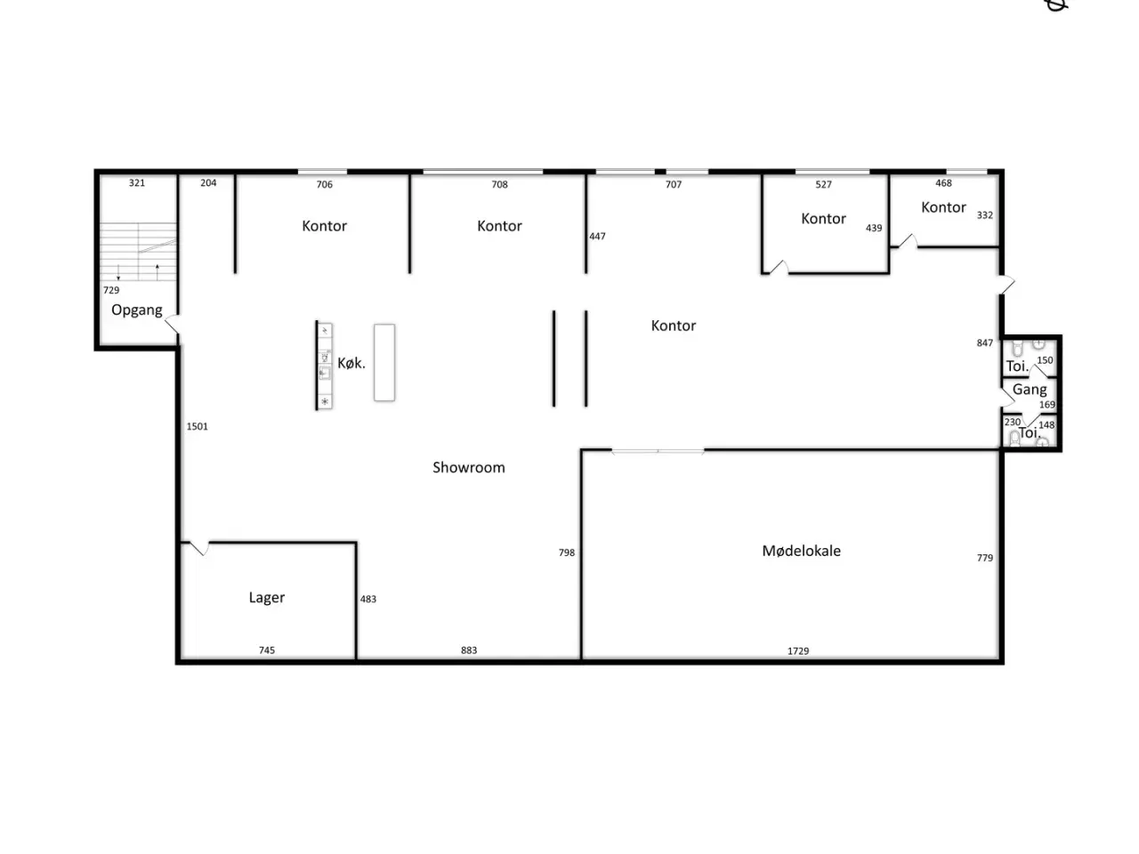 Billede 12 - Flotte kontorer/showroom til meget lav pris