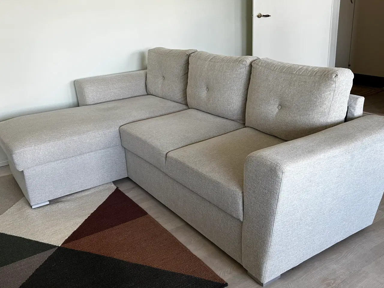 Billede 1 - Sofa bed with chaise longue (Jysk - VEJLBY)