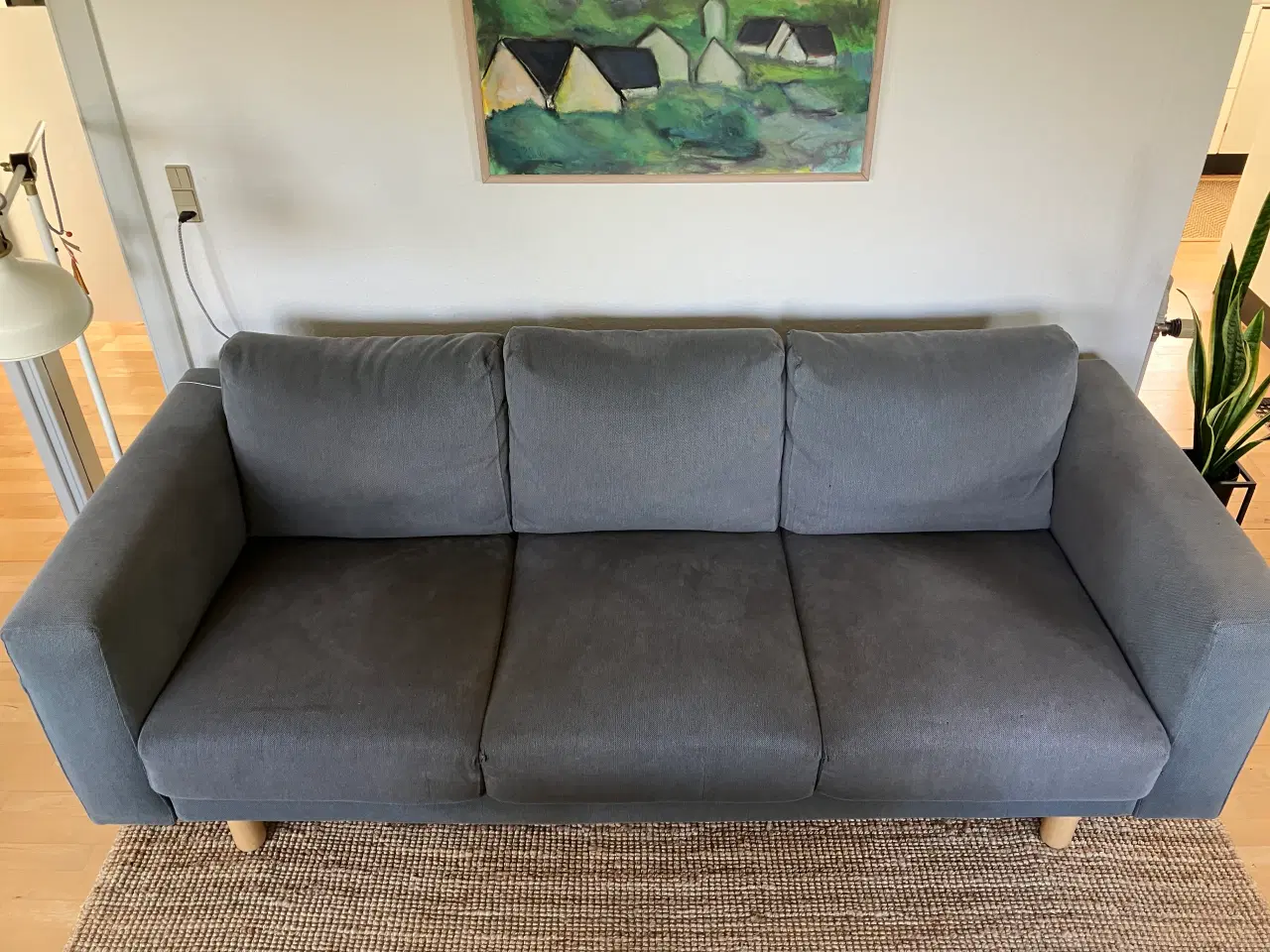 Billede 2 - Sofa L 218 cm H 45 cm B 90 cm