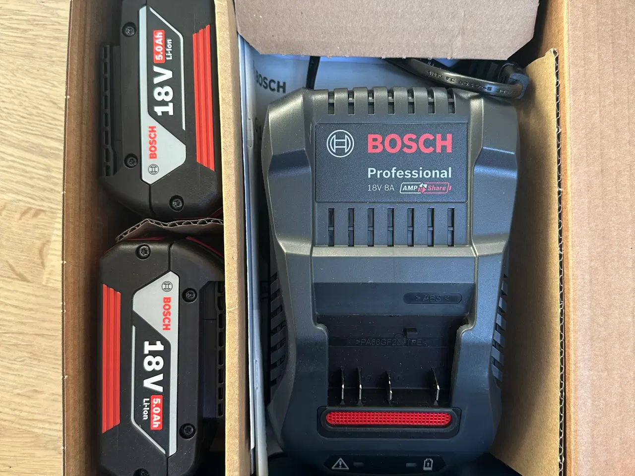 Billede 2 - Bosch Professional 2 x GBA 18V 5.0Ah + GAL 1880 CV