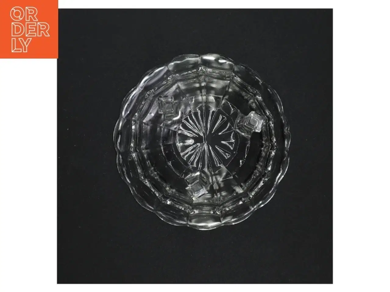 Billede 2 - Krystal glas skål (str. 13 x 8 cm)