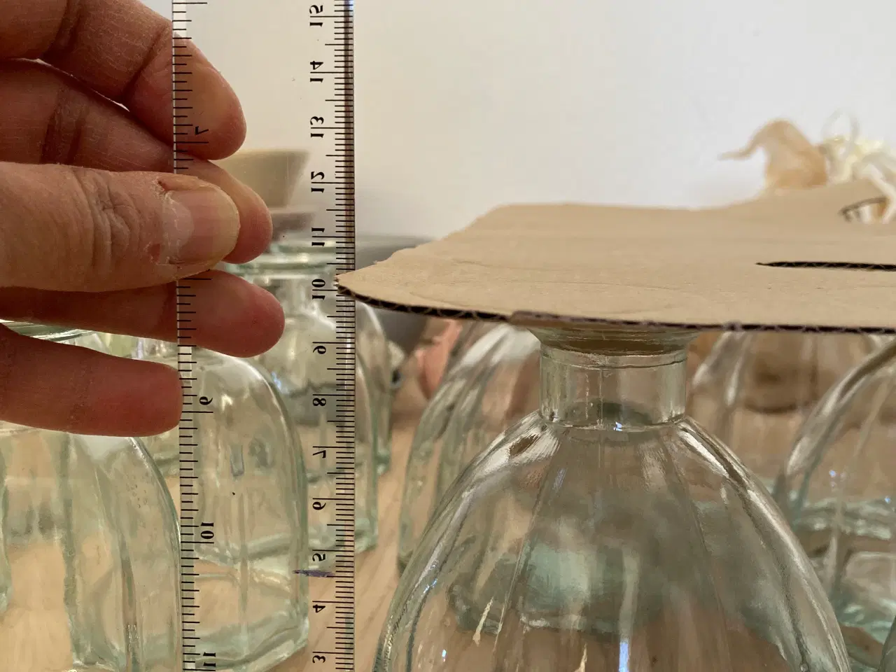 Billede 5 - Smukke små glasvaser.