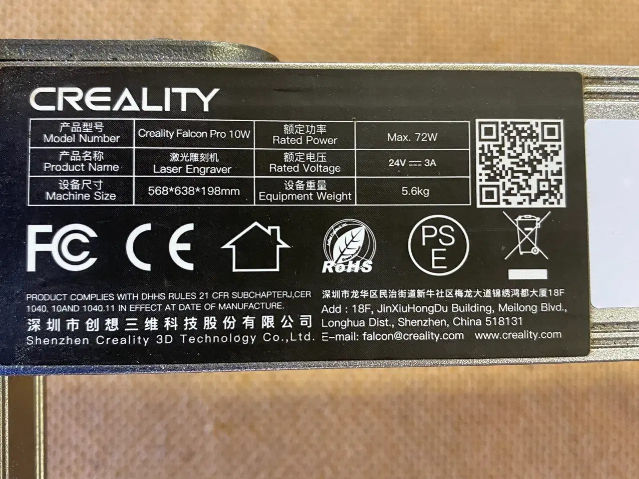 Billede 2 - Creality Falcon Pro 10W Laser