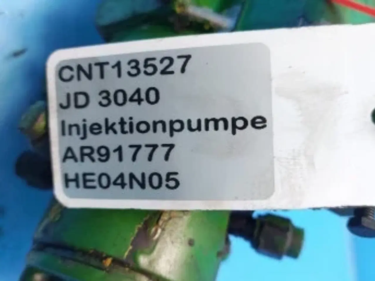 Billede 14 - John Deere 3040 Injektionpumpe AR91777