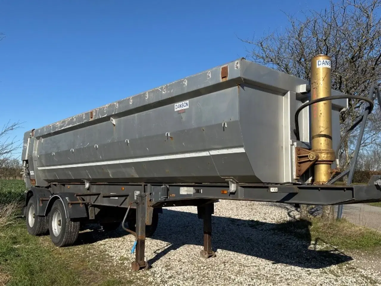 Billede 4 - Danson S2380 2-akslet tiptrailer