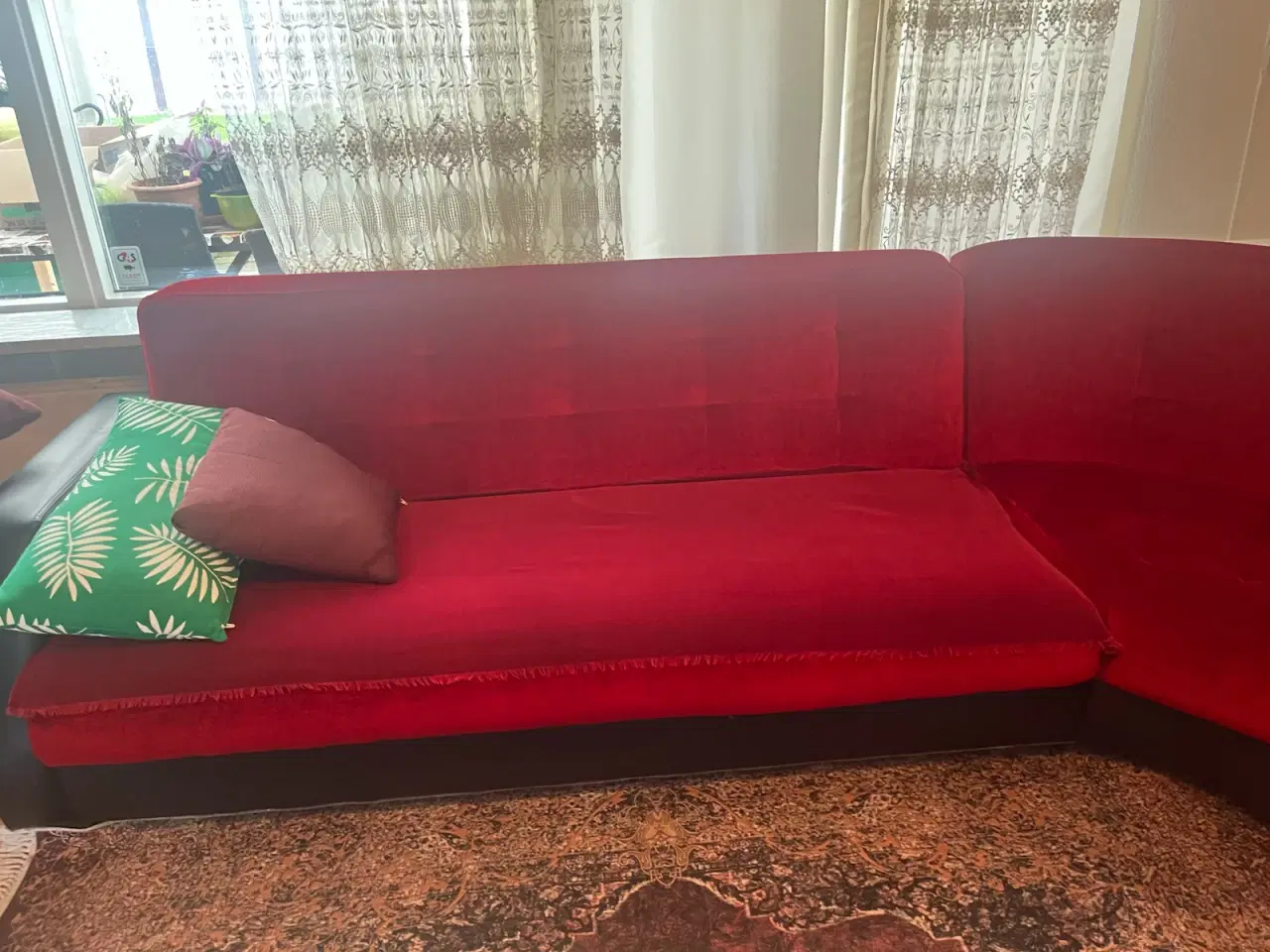 Billede 3 - Hjørnesofa med udtræk til sovesofa 