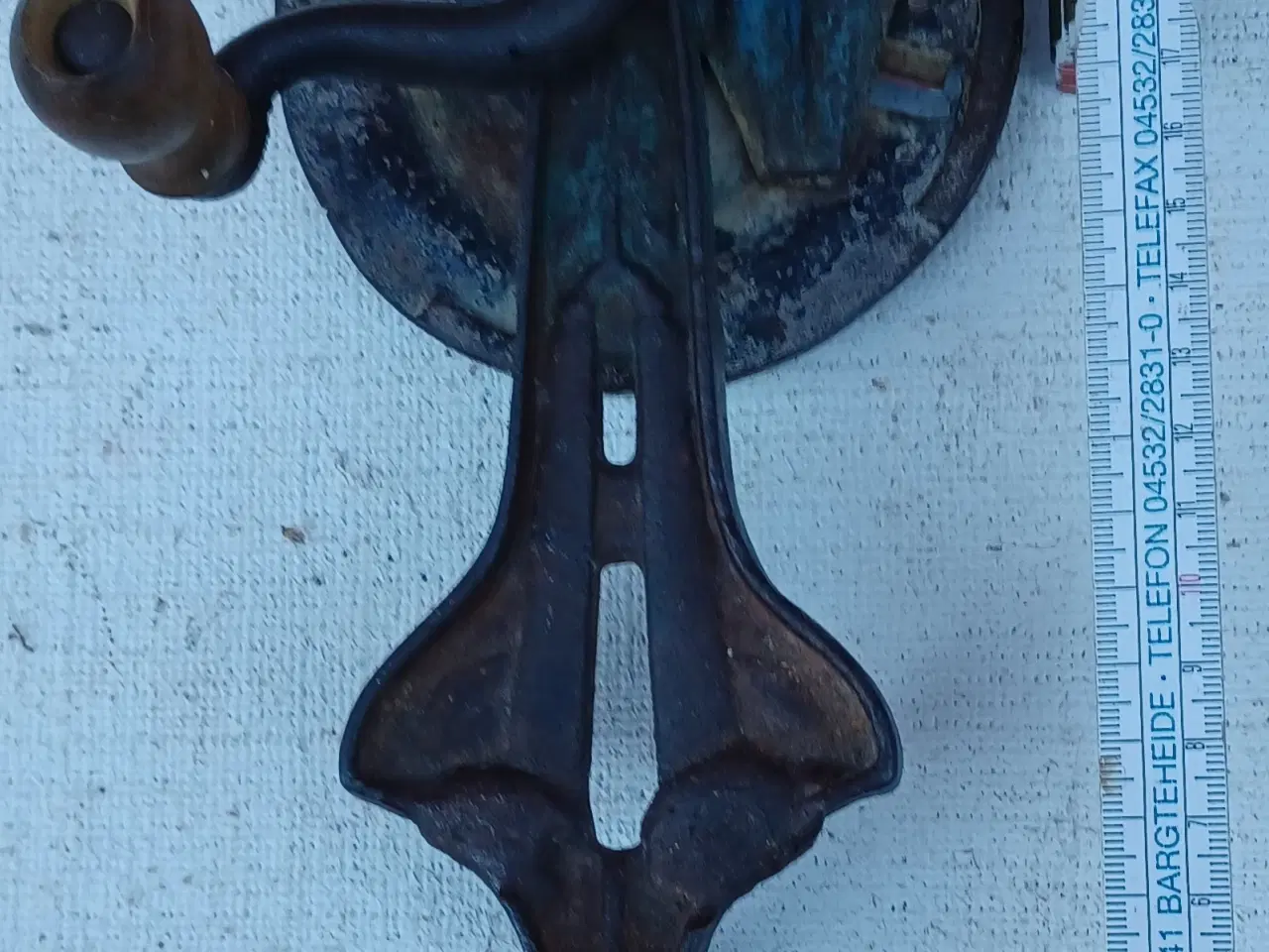 Billede 6 - Antik snittemaskine.