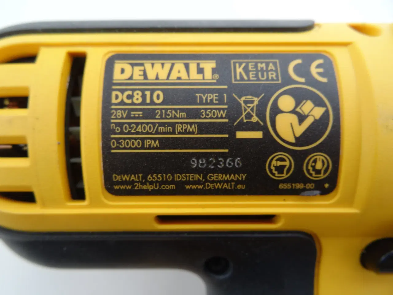 Billede 3 - Slagnøgle Dewalt flexvolt