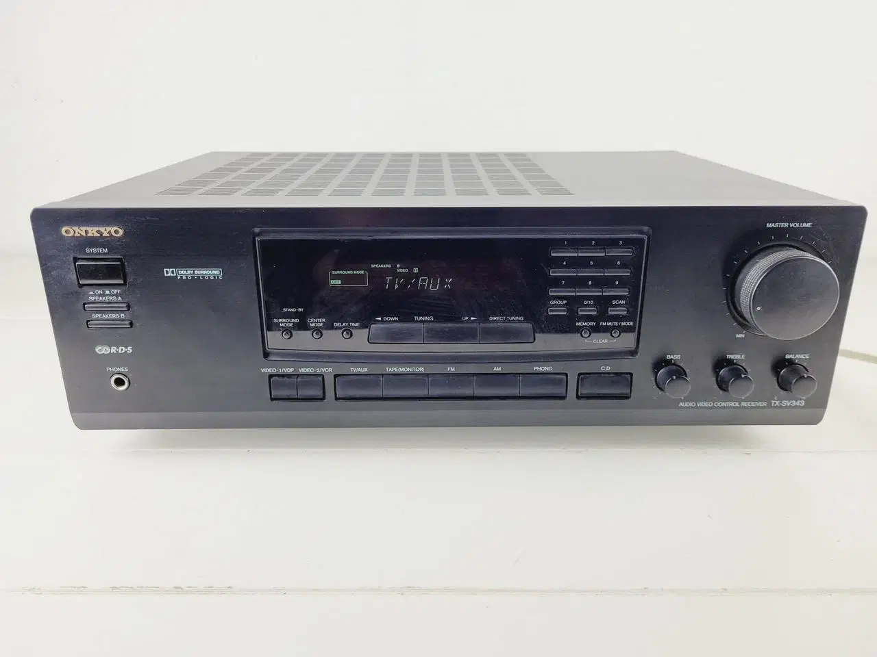 Billede 3 - ⭐️- Onkyo TX-SV343 Kraftfuld Forstærke