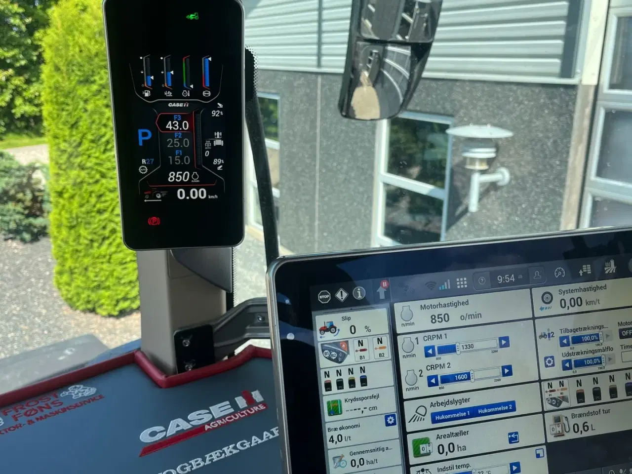 Billede 10 - Case IH Optum 300 CVX AFS Connect med frontlift og SafeGuard frem til 3/7-2026