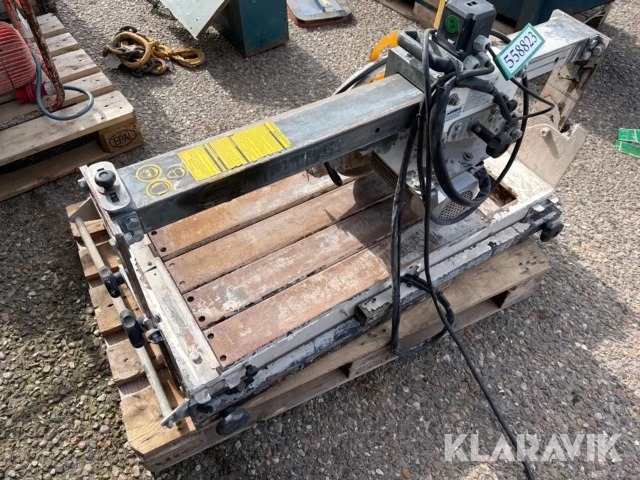 Billede 4 - Stenskærebord Achilli AHS80-CE 65