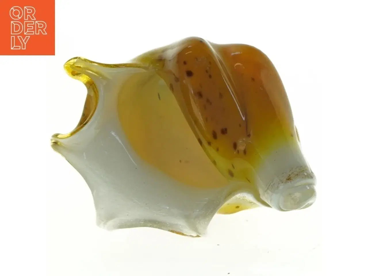 Billede 6 - Håndlavet Glas kunst Konkylie skal Murano Glas kunst figur (str. 14 x 13 cm)