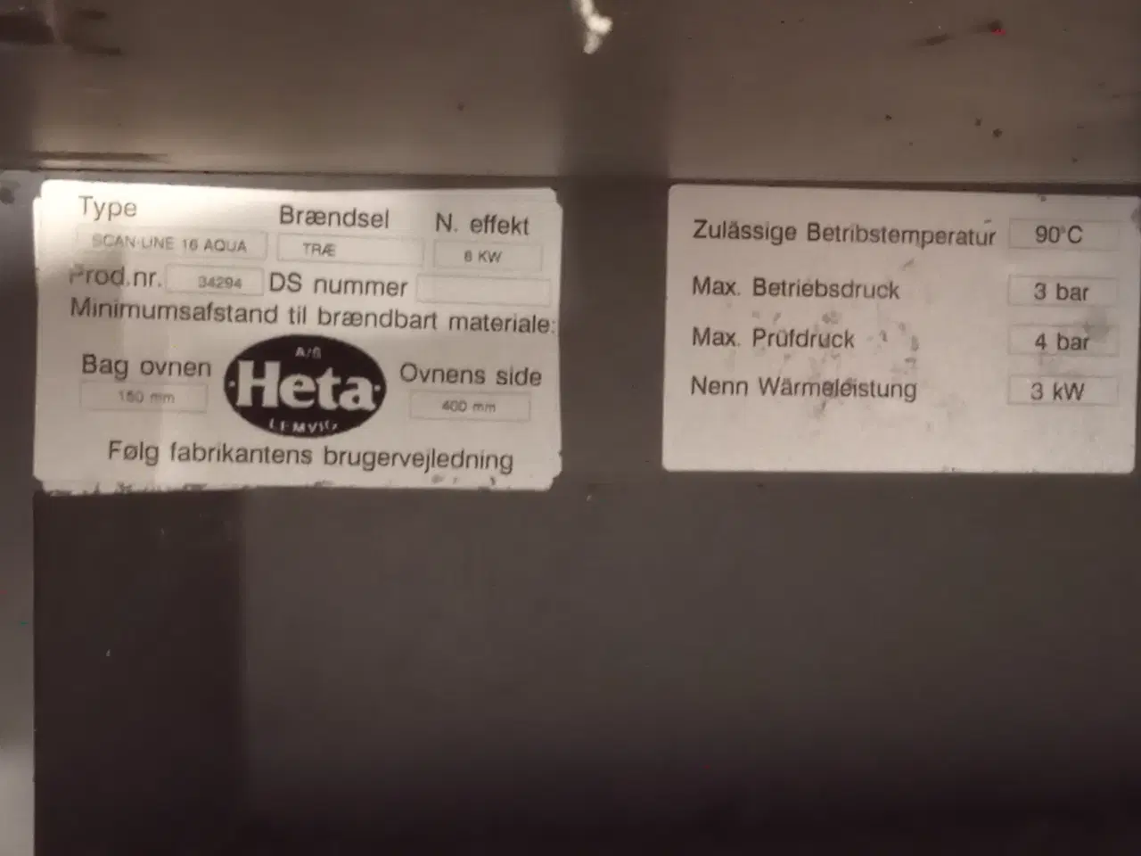 Billede 6 - Brændeovn med gris