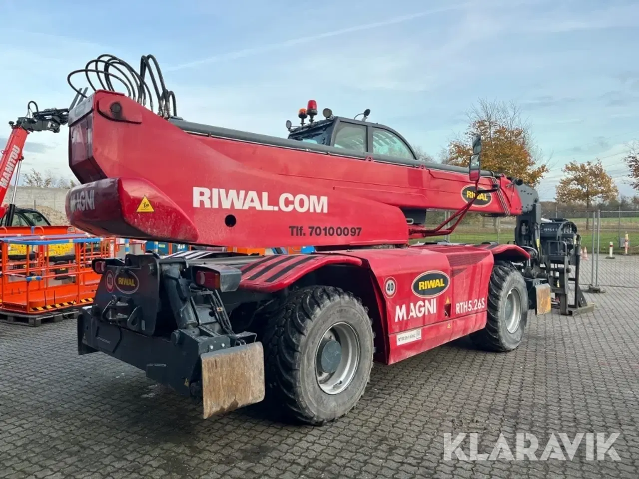 Billede 3 - Roterende Teleskoplæsser Magni RTH 5.26 S-M/C