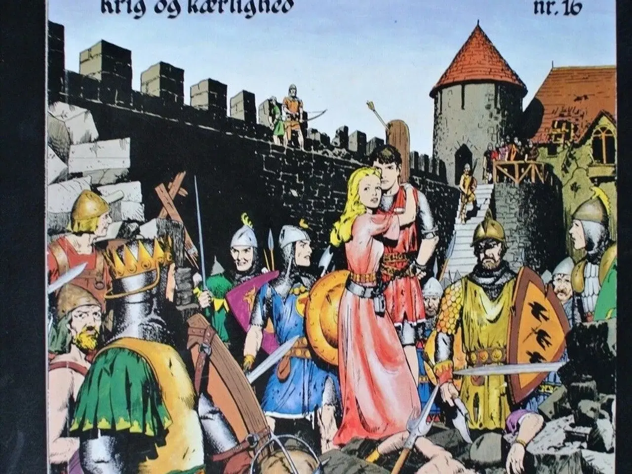 Billede 1 - prins valiant 16. krig og kærlighed, Af hal foster