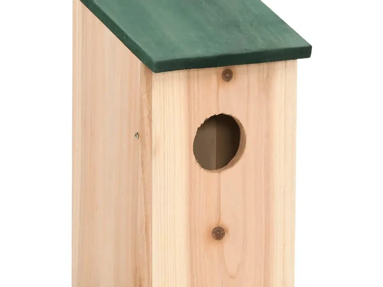 Billede 2 - Fuglehuse 10 stk. 12x12x22 cm massivt fyrretræ