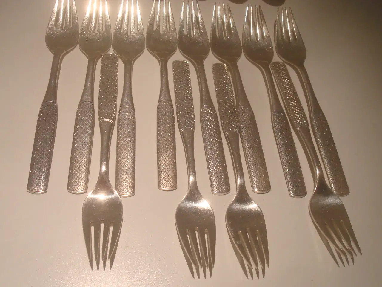 Billede 6 - KRYSTAL sølvpletbestik,FLOTTESTE STAND bl.a.knive