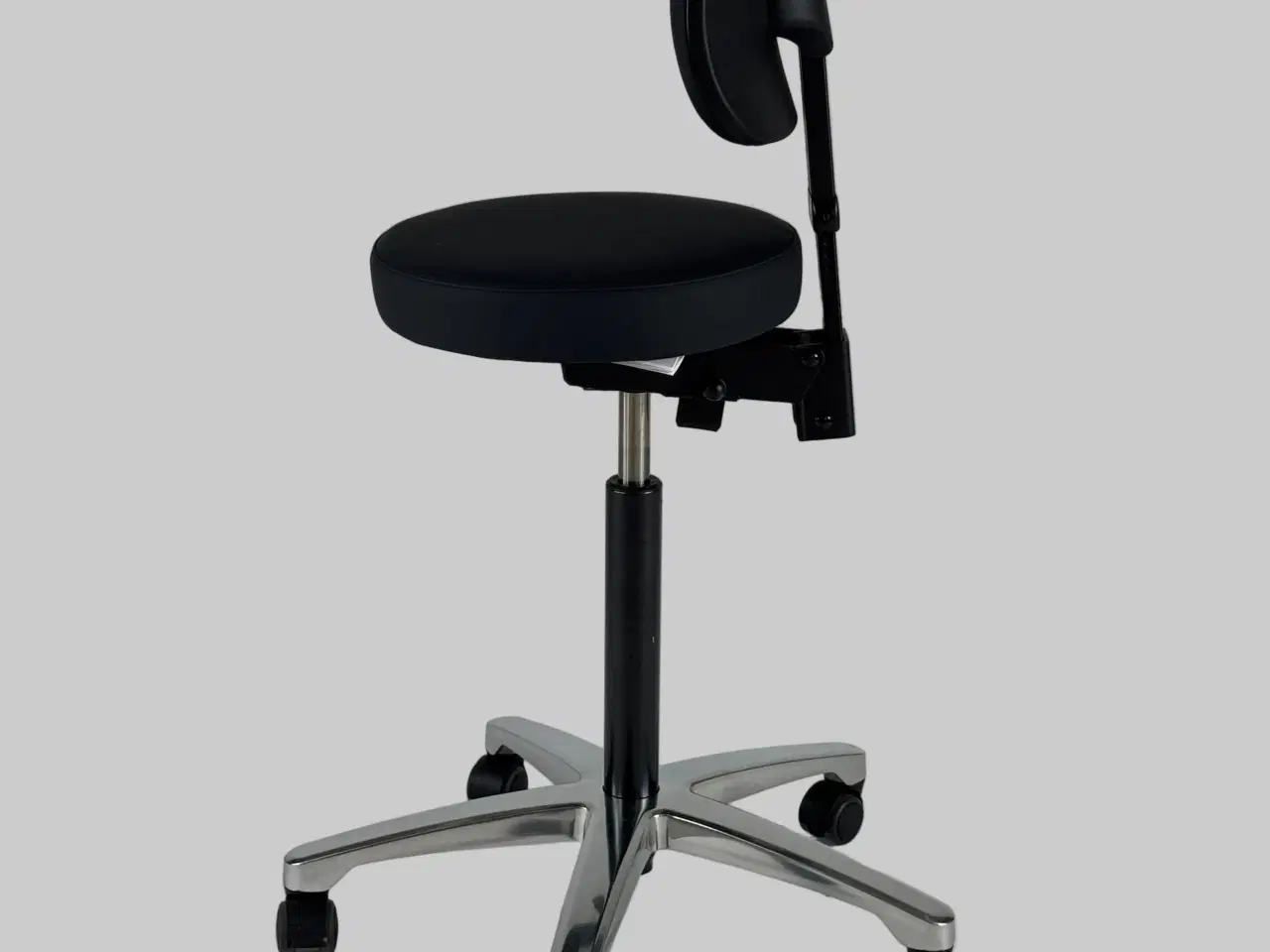 Billede 4 - RH Support 4511 Kontorstol – Sort/Krom Stel