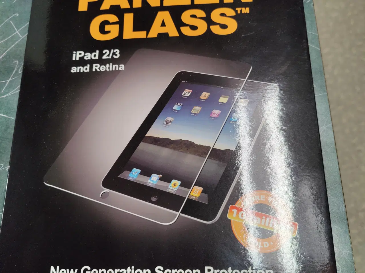 Billede 1 - Panzer glas til Ipad 2-3 og retina