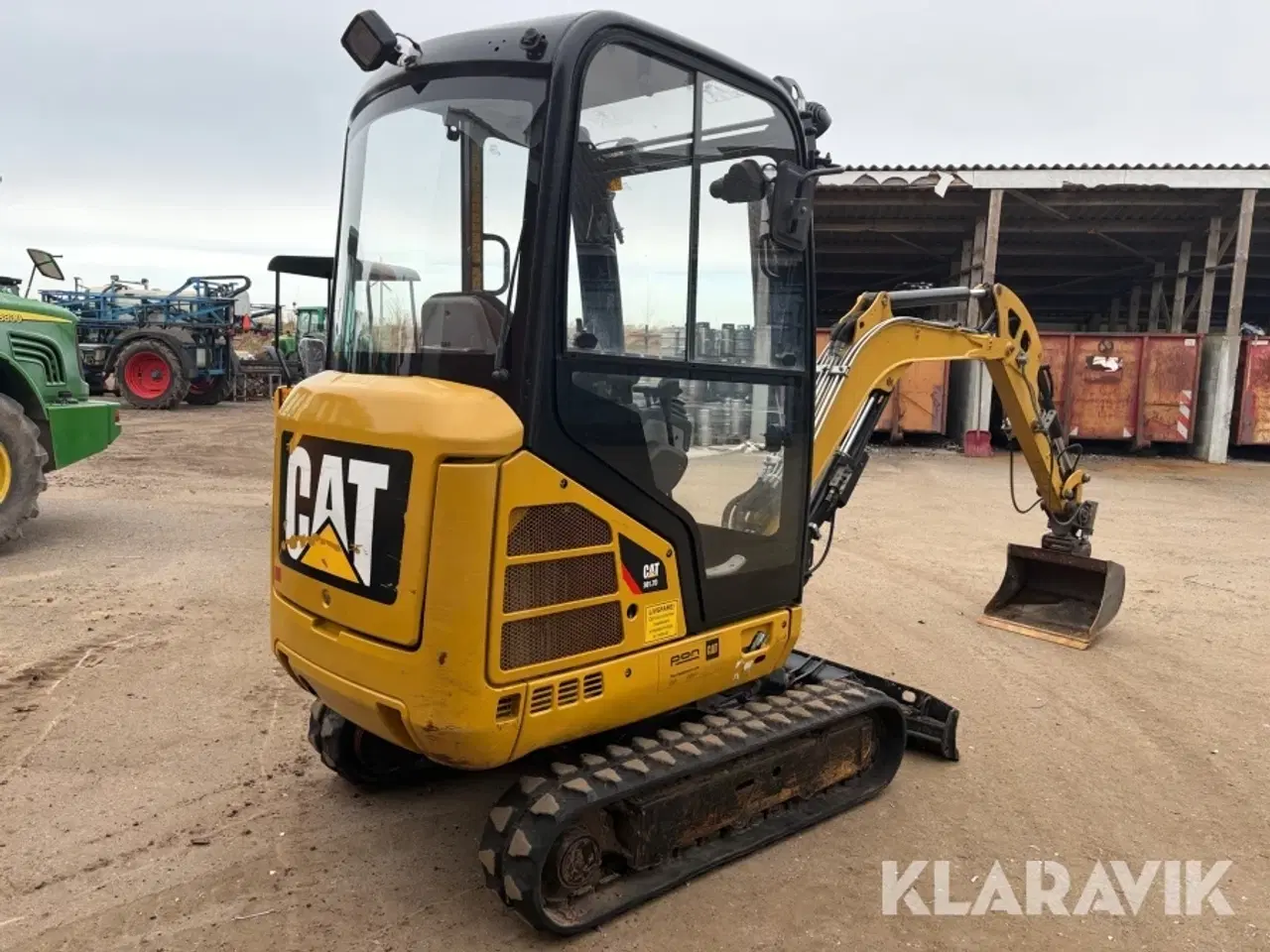 Billede 5 - Gravemaskine Caterpillar 301.7D med tiltman og skovlpakke