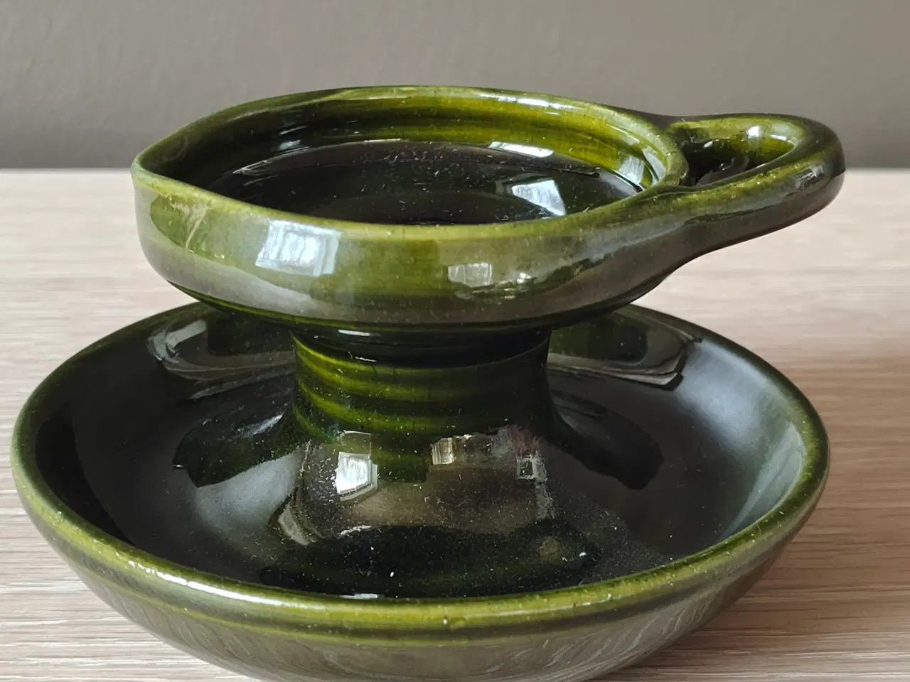 Billede 1 - Flot Holbæk keramik kammerstage