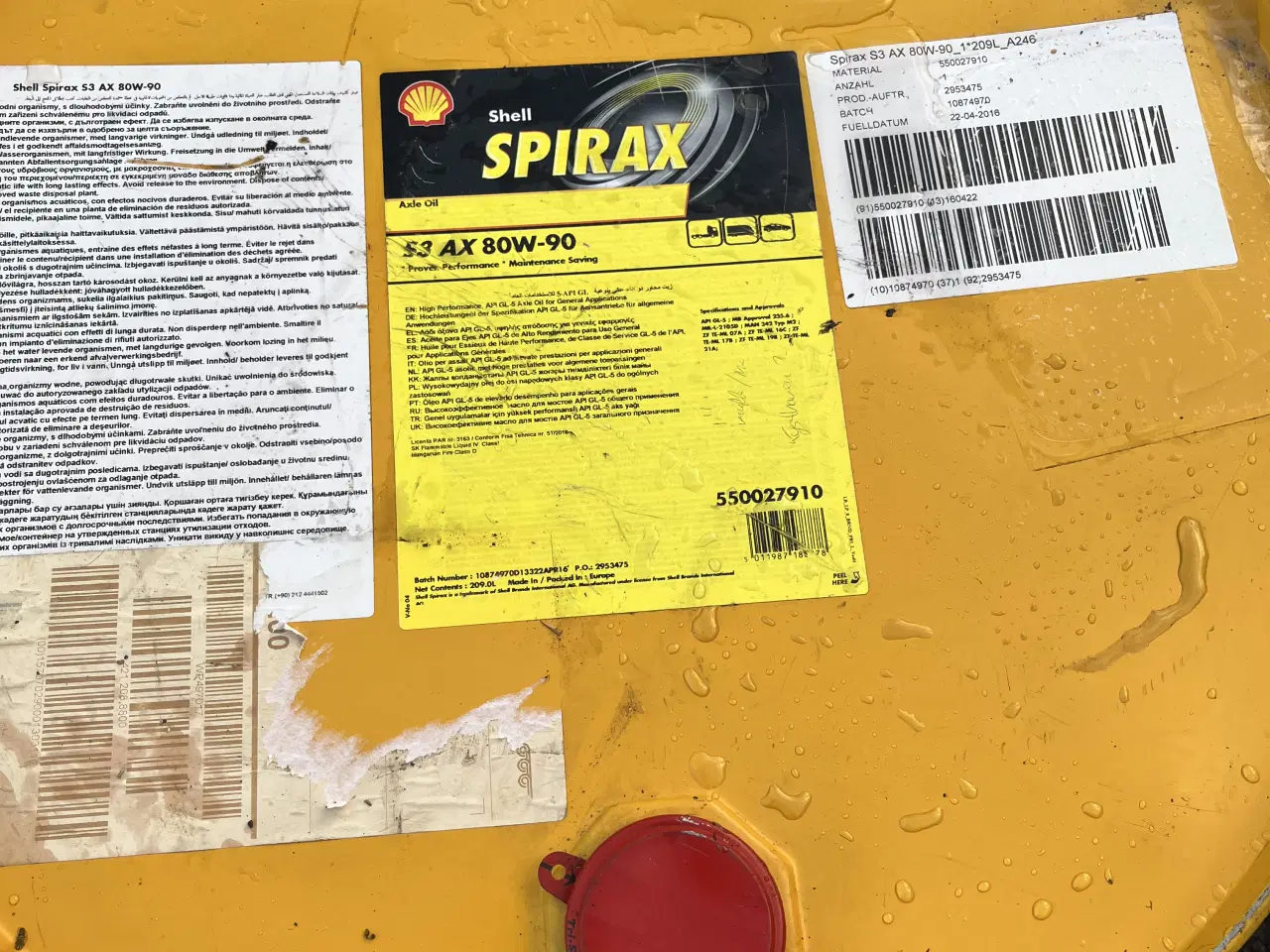 Billede 3 - Shell gearolie 80-90 