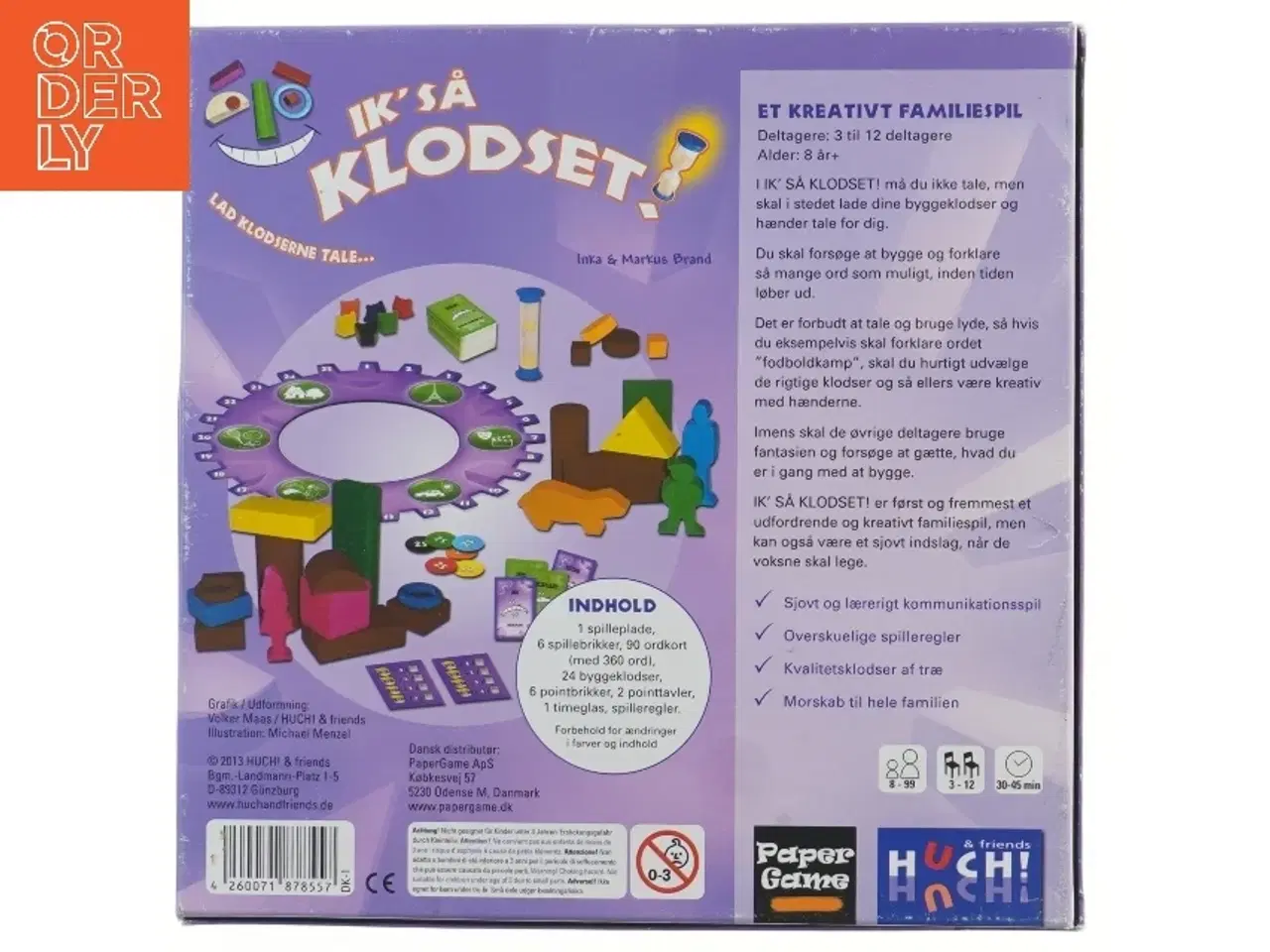 Billede 3 - Ik'så Klodset familiespil fra Paper Game