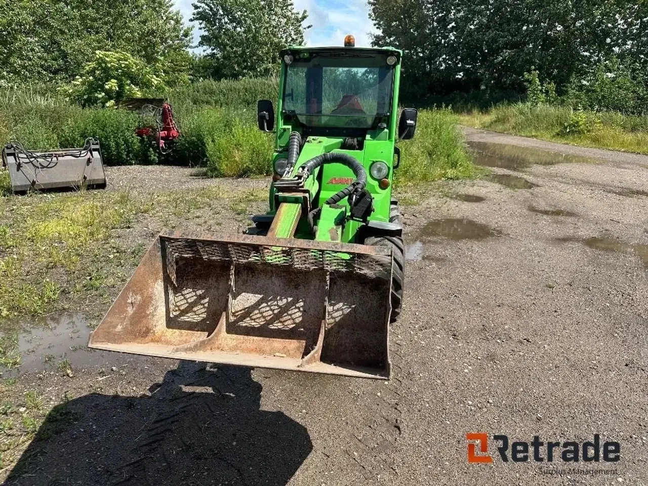 Billede 2 - Avant 640 Med udskud i arm, 165 kg extra kontra vægt, med lys på kabine og blink