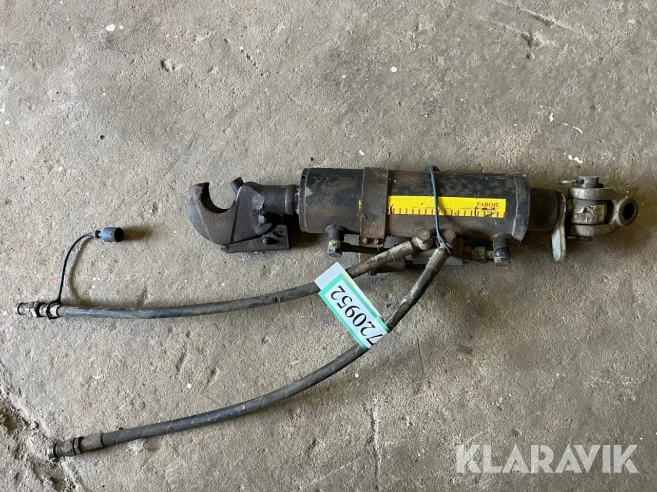 Billede 3 - Hydraulisk topstang Faroil