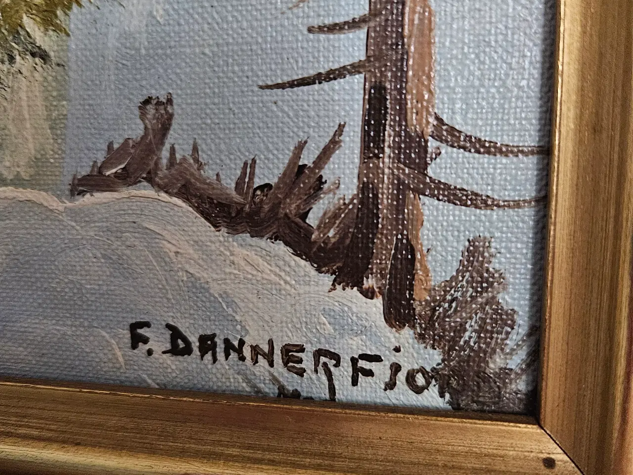 Billede 2 - Olie maleri af Finn Dannerfjord
