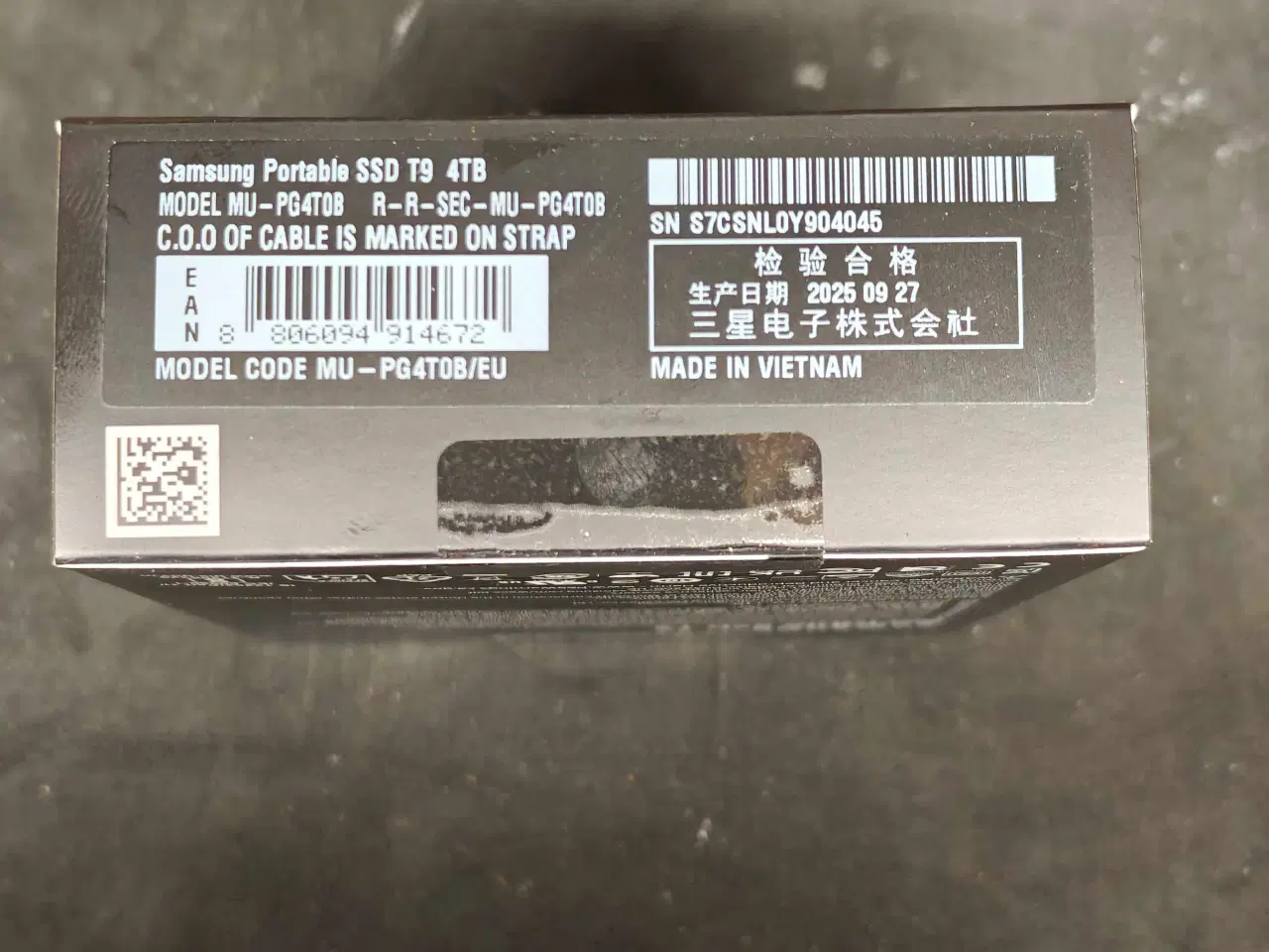 Billede 2 - Samsung T9 4TB SSD Ekstern Harddisk