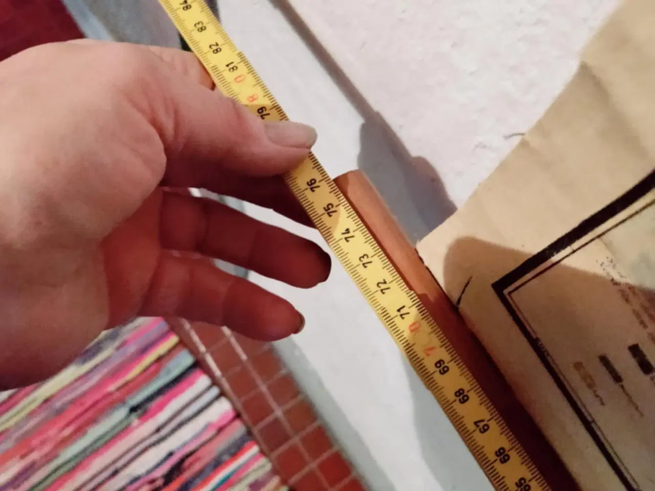 Billede 4 - fint lille danmarks kort ikke for stort har patina