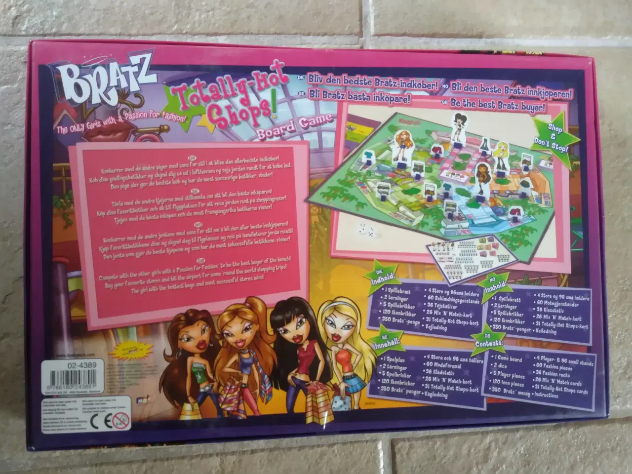 Billede 2 - BRATZ Totally-Hot Shops, board Game