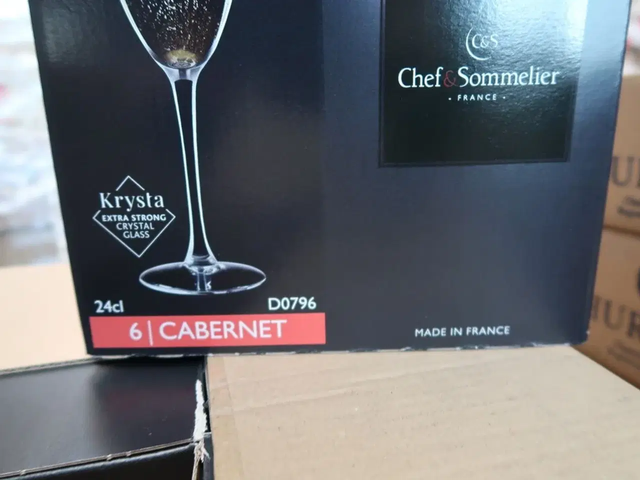 Billede 2 - 24 stk. champagneglas CHEF & SOMMELIER Flute 24 Cabernet GD Champagne