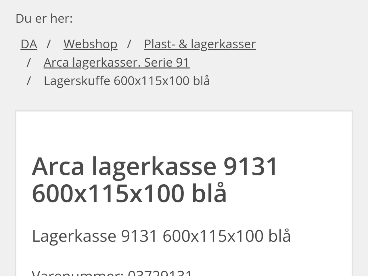 Billede 6 - Arca lagerkasser 18kr pr stk