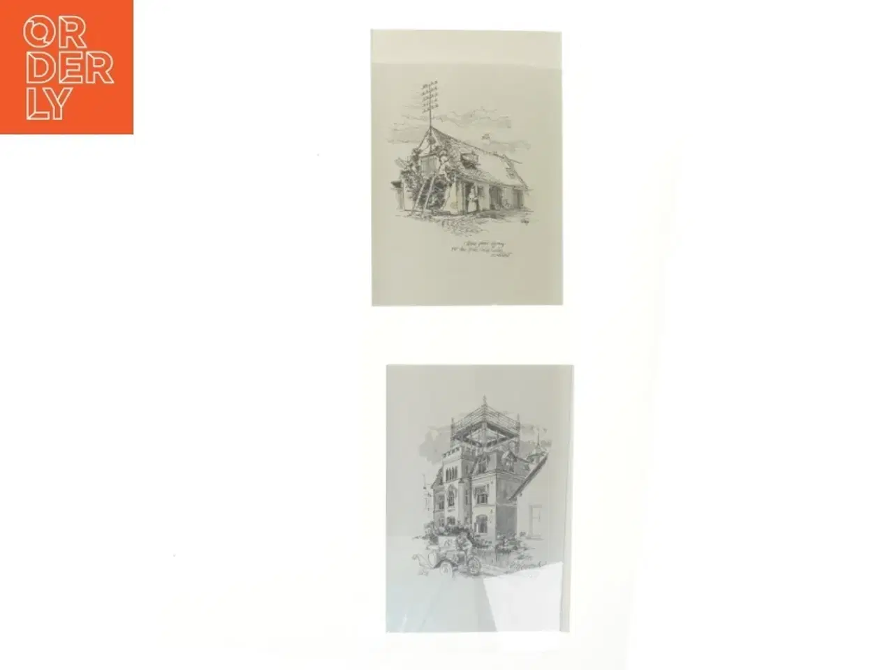 Billede 3 - Samling af byplakater (str. 6 stk 46x31,5 cm)