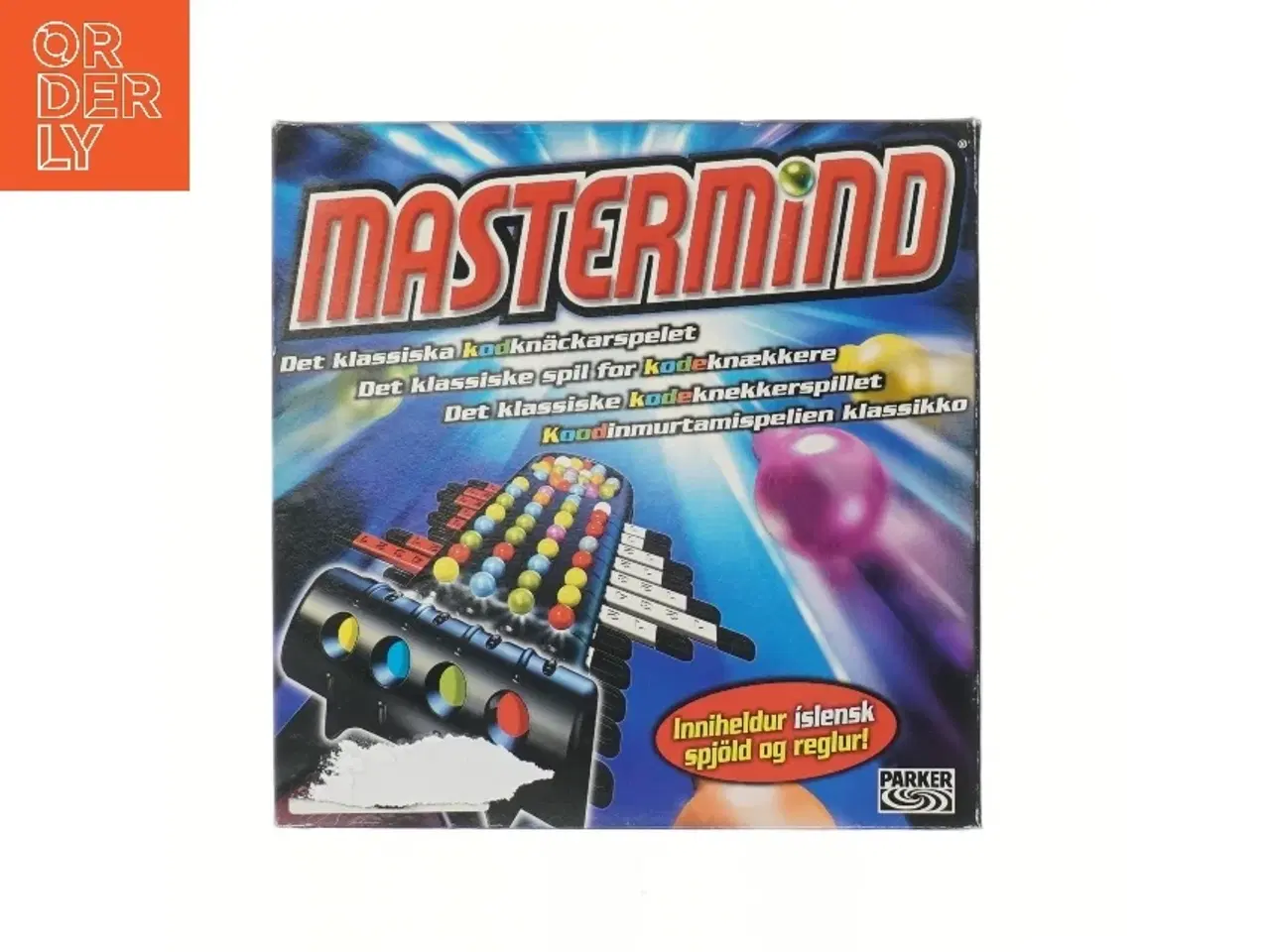 Billede 1 - Mastermind brætspil fra Parker (str. 27x27 cm)