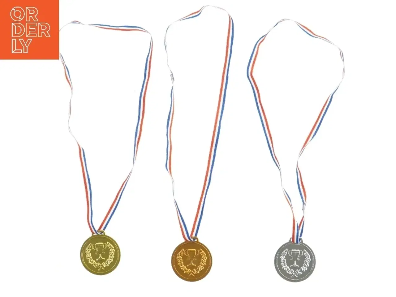 Billede 1 - Sæt af medaljer (str. 3 stk 50 cm)