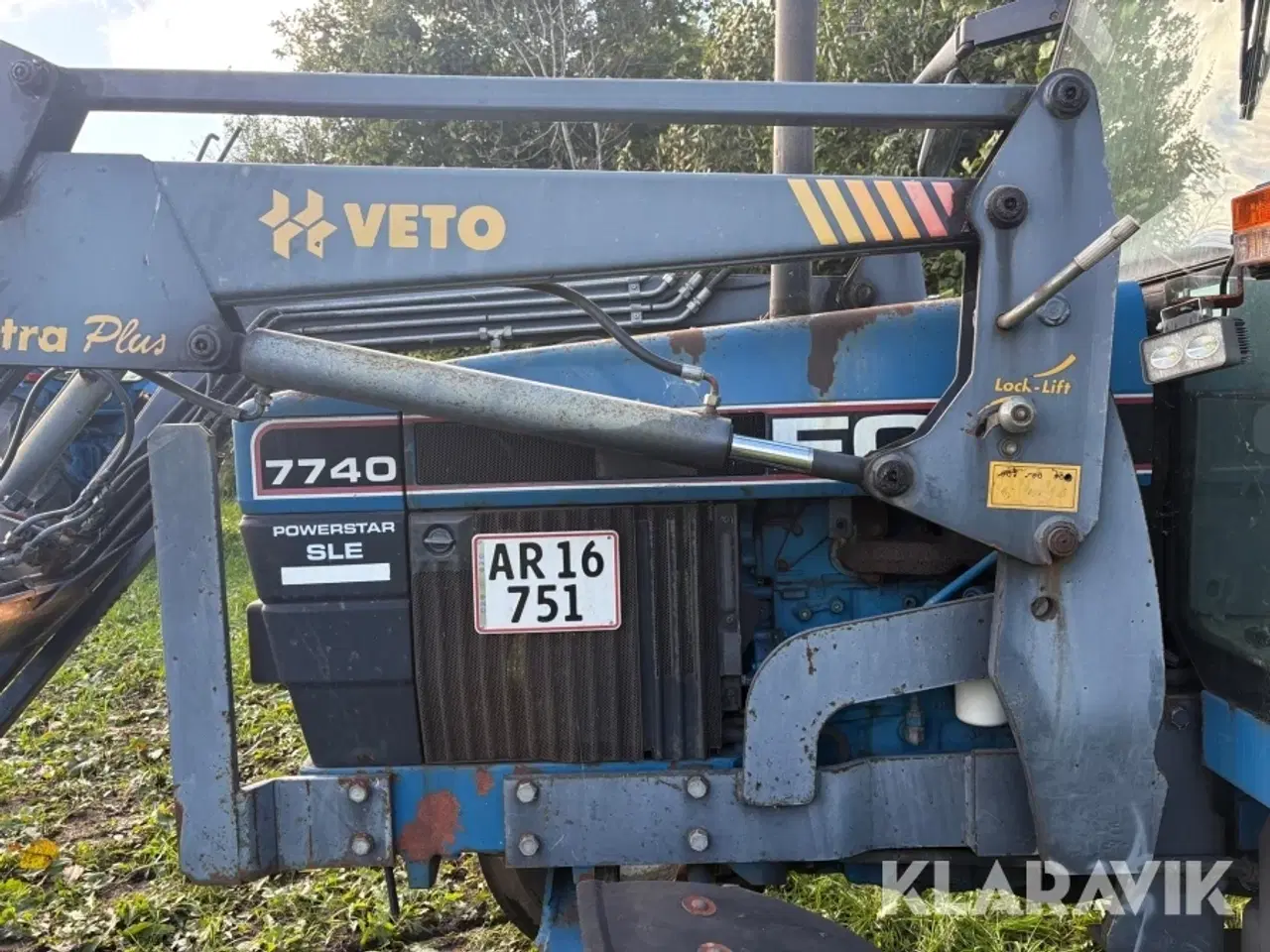 Billede 12 - Veterantraktor Ford 7740 med powershift