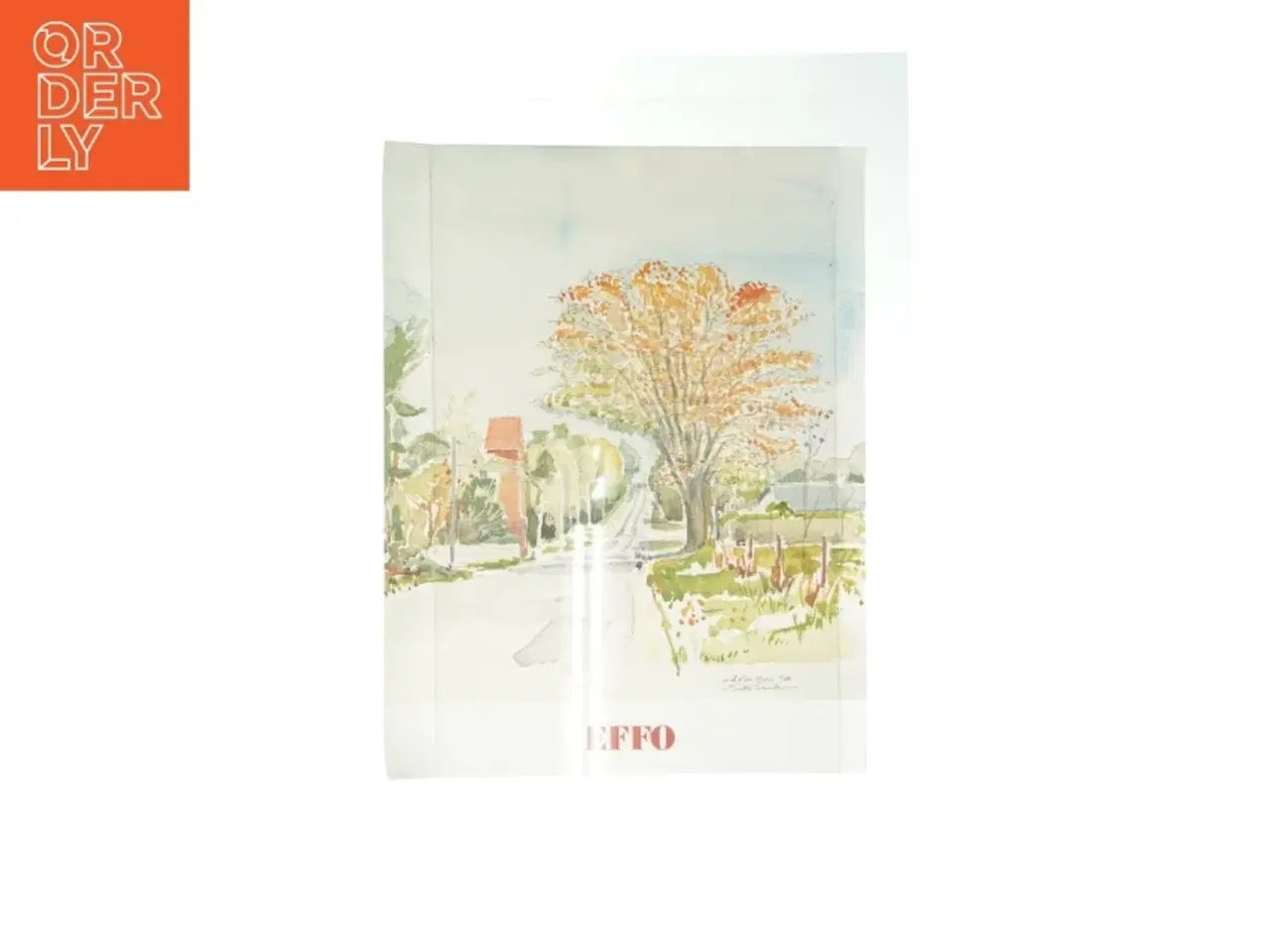 Billede 1 - Plakat af landskab