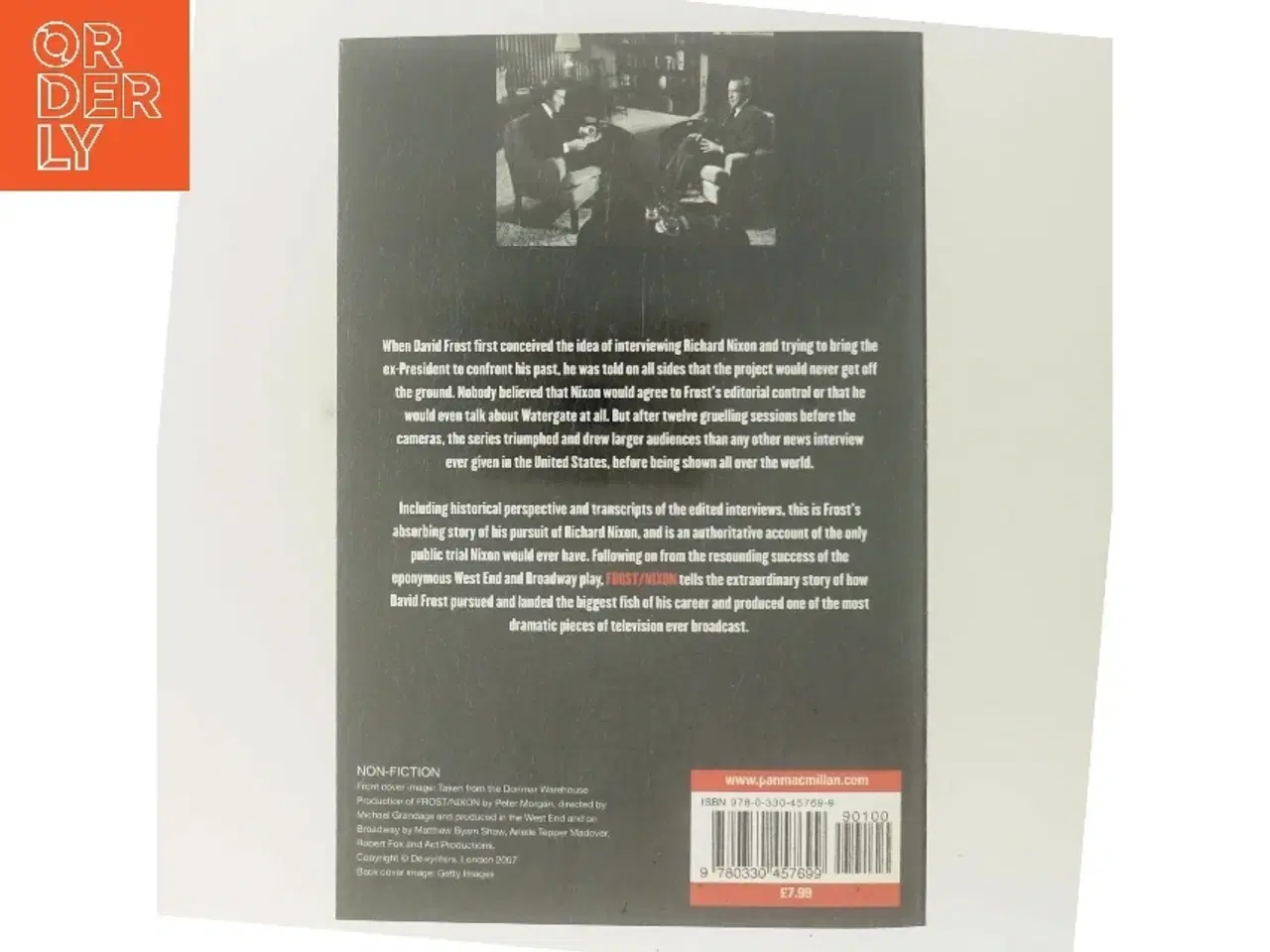 Billede 3 - Frost/Nixon af David Frost (Bog)