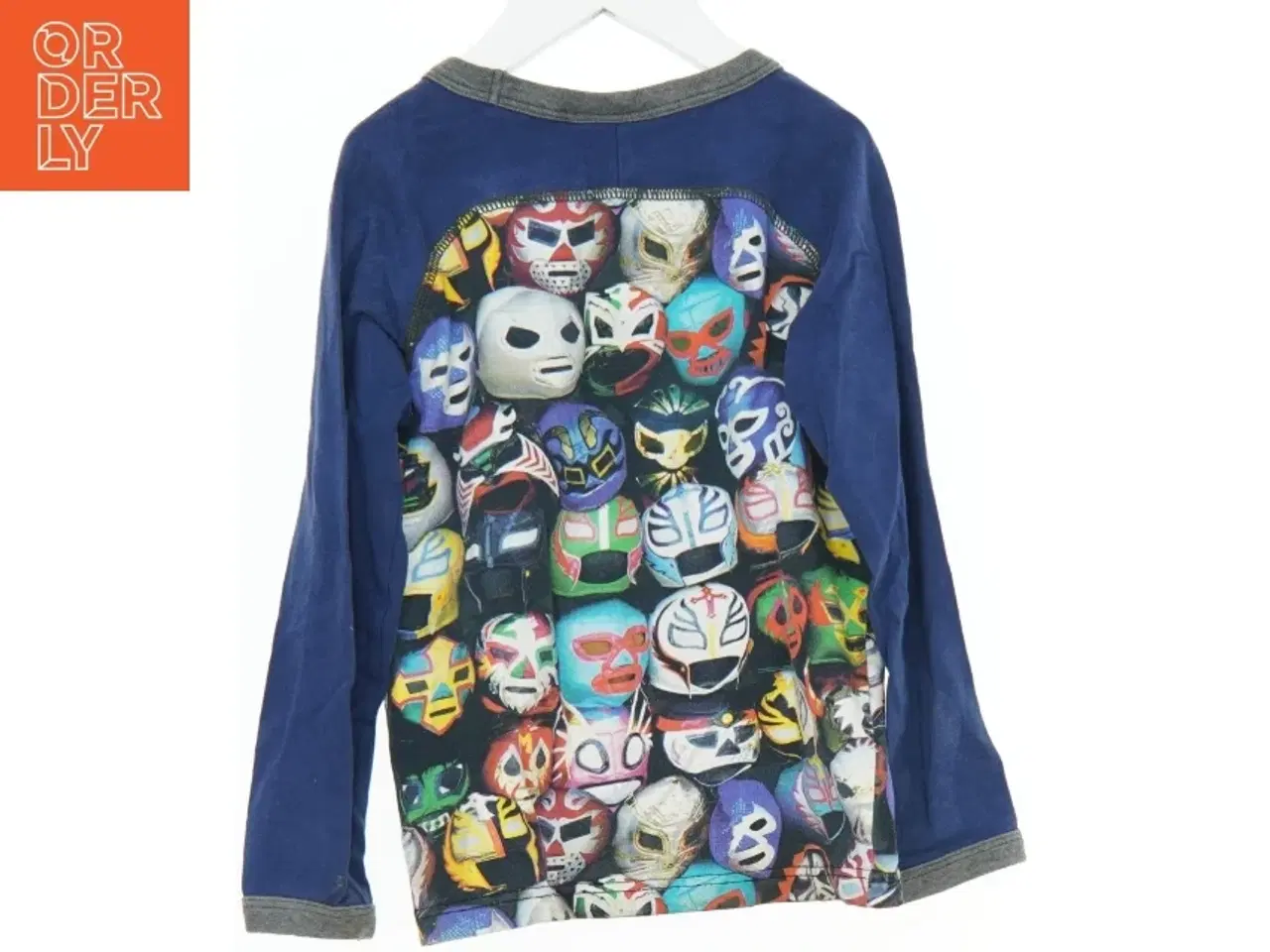 Billede 2 - Langærmet trøje med masker print fra Molo (str. 110)