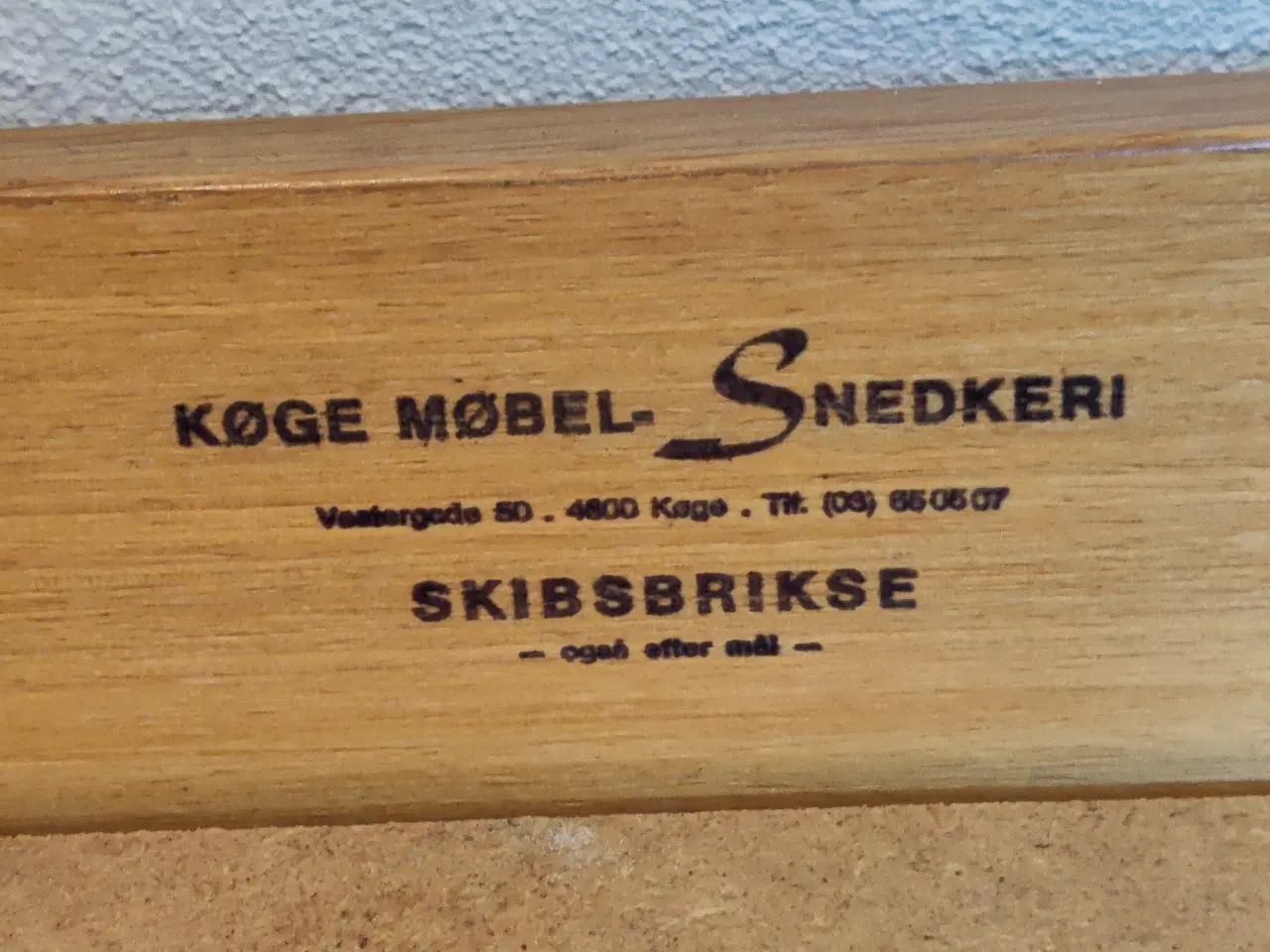 Billede 3 - Original Skibsbriks Retro 